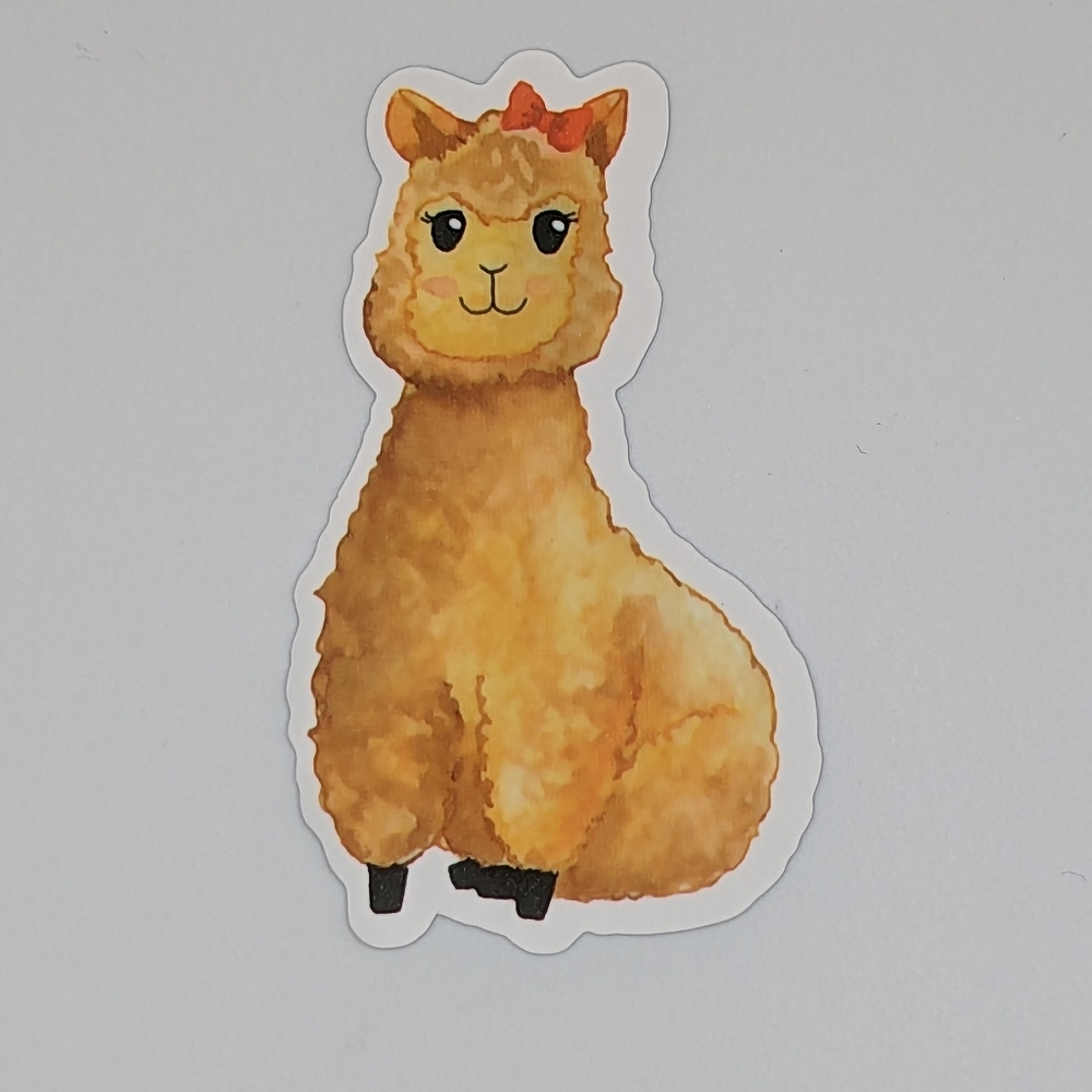 Llama Sticker